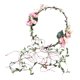thumbnail image 3 of Diadema Flores Boho Zulema Corona Floral Ajustable Rosa, 3 of 8