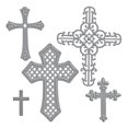thumbnail image 1 of Spellbinders Shapeabilities Dies, Crosses, 1 of 4