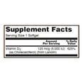 thumbnail image 3 of NOW Supplements, Vitamin D-3 5,000 IU, High Potency, Structural Support*, 120 Softgels, 3 of 8