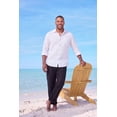 thumbnail image 4 of KingSize Men's Big & Tall Classic Linen Pants, 4 of 6