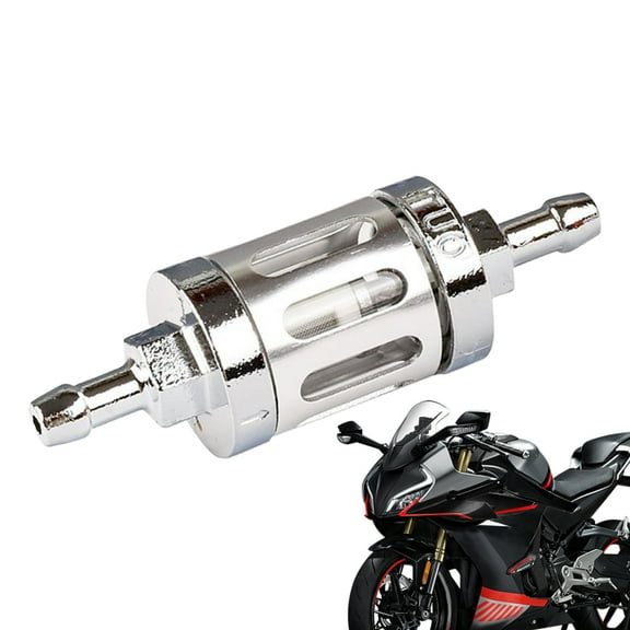 MezoJaoie Motorcycle Motor Oil Filter 8mm High Performance Oil Filter Metal Motorcycle Parts for Scooter ATV Dirt Bike Snowmobile Modification elegant