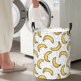thumbnail image 4 of Cute Banana Laundry Basket, Laundry Hamper Waterproof Laundry Bag Clothes Hamper Laundry Bin with Handles for Bedroom, Living Room, Kids Room-#, 4 of 5
