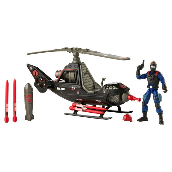G.I. Joe Retro Collection Cobra F.A.N.G. Collectible Action Figure, 4", 0.7 lb, Multicolor
