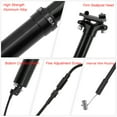 thumbnail image 3 of Mountain Cycling Seatpost With Adjustable Height Cable Controlled Hydraulic Seatpost Remote Internal Inner Cable Routing Cycling Seat Post, 3 of 7