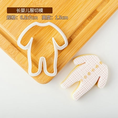 

Baby Mom Cookie Mold Acrylic Embossed Press Stamp Pregnant Biscuit Cutter DIY Baking Biscuit Pastry