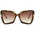 thumbnail image 4 of Ginsiom Trendy Oversized Square Sunglasses for Women Cat Eye Butterfly Womens Sun Glasses, 4 of 6
