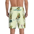 thumbnail image 2 of Balery Avocado for Exercise Men's Cotton Knit Pajama Shorts Waistband & Pockets,Short Pajama Pants-XX-Large, 2 of 8