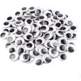 thumbnail image 1 of CPDD 25mm Black Googly Wiggle Eyes 100PCS With Self-adhesive for DIY Handmade Crafts Decorations 25MM????100PCS, 1 of 2