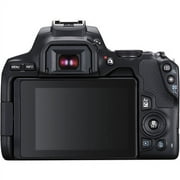 CANON EOS Rebel SL3 DSLR Camera, Built-in Wi-Fi, Dual Pixel CMOS AF and 3.0 inch Vari-Angle Touch Screen, Body, Black