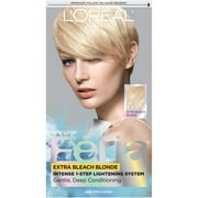 L'Oreal Paris Feria Multi-Faceted Shimmering Permanent Hair Color, 205 Extra Bleach Blonde, 1 Kit