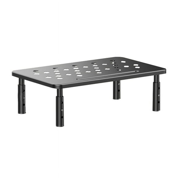 Adjustable Desktop Monitor Stand - Display Stand Screen Rack Holder for Office, Studio, Study & Students Black
