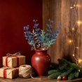 thumbnail image 6 of 5-Pack 13.39-Inch Blueberry Artificial Berry Branches, Faux Blue Berry Stems for Small Vases, Farmhouse Table Decor, Wedding Centerpieces, Winter Arrangements and DIY Crafts, 6 of 7