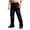 Black, variant on Unisex 3-in-1 Convertible Softshell Pants, Windproof Waterproof Hiking Ski Pants, Winter Outdoor Detachable Cargo Trousers Khaki XXL(XXL)