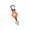 A, variant on Heavy Duty Retractable Pull Badges Steel Wire Rope Buckles Key Holder Retractable Keychain Badges Holder Easy to Use