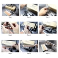 thumbnail image 3 of Upgraded Fixed-angle Knife Sharpener Kit Full Metal Stainless Steel Professional 8 Sharpening Stones, 3 of 8