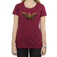 thumbnail image 3 of Wonder Woman Womens Logo Cotton T-Shirt, 3 of 5