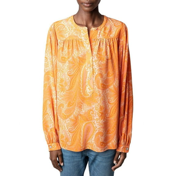 Zadig & Voltaire womens  Tigy Silk Blouse, m