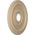 thumbnail image 2 of Ekena Millwork 16"OD x 3 1/2"ID x 1"P Cole Thermoformed PVC Ceiling Medallion (Fits Canopies up to 4 1/2"), UltraCover Satin Smokey Beige, 2 of 5