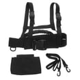 thumbnail image 1 of ELAYARD 1 Set Adjustable Ski Strap Black Nylon Skiing Balance Teaching Gear, 1 of 5
