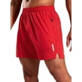 thumbnail image 2 of MIER Men's 5 Inch Inseam Running Shorts with Zipper Pockets, 2 of 6