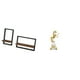 thumbnail image 1 of Estantes de pared para almacenamiento,Estantes flotantes de madera Estantes de pared de madera,Estantes de pared para almacenamiento y exhibición,Figura de escritorio,Estatua de caballo en, 1 of 8