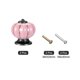 thumbnail image 3 of Perillas de cerámica Unique Bargains 40x40mm Calabaza Rosa 2uds, 3 of 5