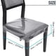 thumbnail image 4 of Fundas de Plástico para Sillas, Fundas de Plástico para Sillas de Comedor, Protector de Silla de Vinilo, Impermeable para Cojines, Diseño de Gatos (Paquete de 12), 4 of 5