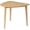 Natuarl, variant on Dining Table, Corner Small Kitchen Table for 2, 36 Inch, Brown | Mid Century Modern Restaurant Tables, Space-Saving Corner Design, Small Space Curved Dinette for Home, Kitchen, Apartment