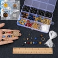 thumbnail image 3 of 1 caja de 6 juegos de pulseras del sistema solar, pulseras de estrellas guardianas, cuentas de galaxia, planetas del universo, cuentas de piedras preciosas, cuentas de piedra natural, 3 of 6