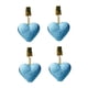 thumbnail image 5 of 4 pinzas de resina para mantel, pesas para mantel, antideslizantes, en forma de corazón. Azul, 5 of 9