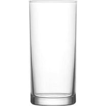 Madison - Classic Highball Drinking Glasses, 10 Ounce | Heavy Base Prevents Tipping – Thick and Durable – For Water, Juice, Soda, or Cocktails – Dishwasher Safe – Set of 6 Clear Glass Tumblers
