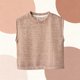 thumbnail image 5 of Casual de Verano Tops Niños sin Mangas Color Sólido Cuello Redondo Hollow-Out Chaleco Respirable Frío Camisas de Malla Niños Uso Diario, 5 of 5