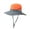 Orange, variant on Sun Hat in Sale, Women's Uv Protection Wide Visor Cool Mesh Ponytail Hole Hat Foldable Hat Beach Hat
