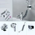 thumbnail image 3 of Faucet Extender Set Kitchen Bathroom Sink Water Tap External Shower Wash Hair Water Tap Hose Shower Head Sprayer Nozzle Bracket, 3 of 9