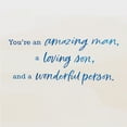 thumbnail image 3 of American Greetings Father's Day Card for Son (Amazing Man, Great Dad), 3 of 4