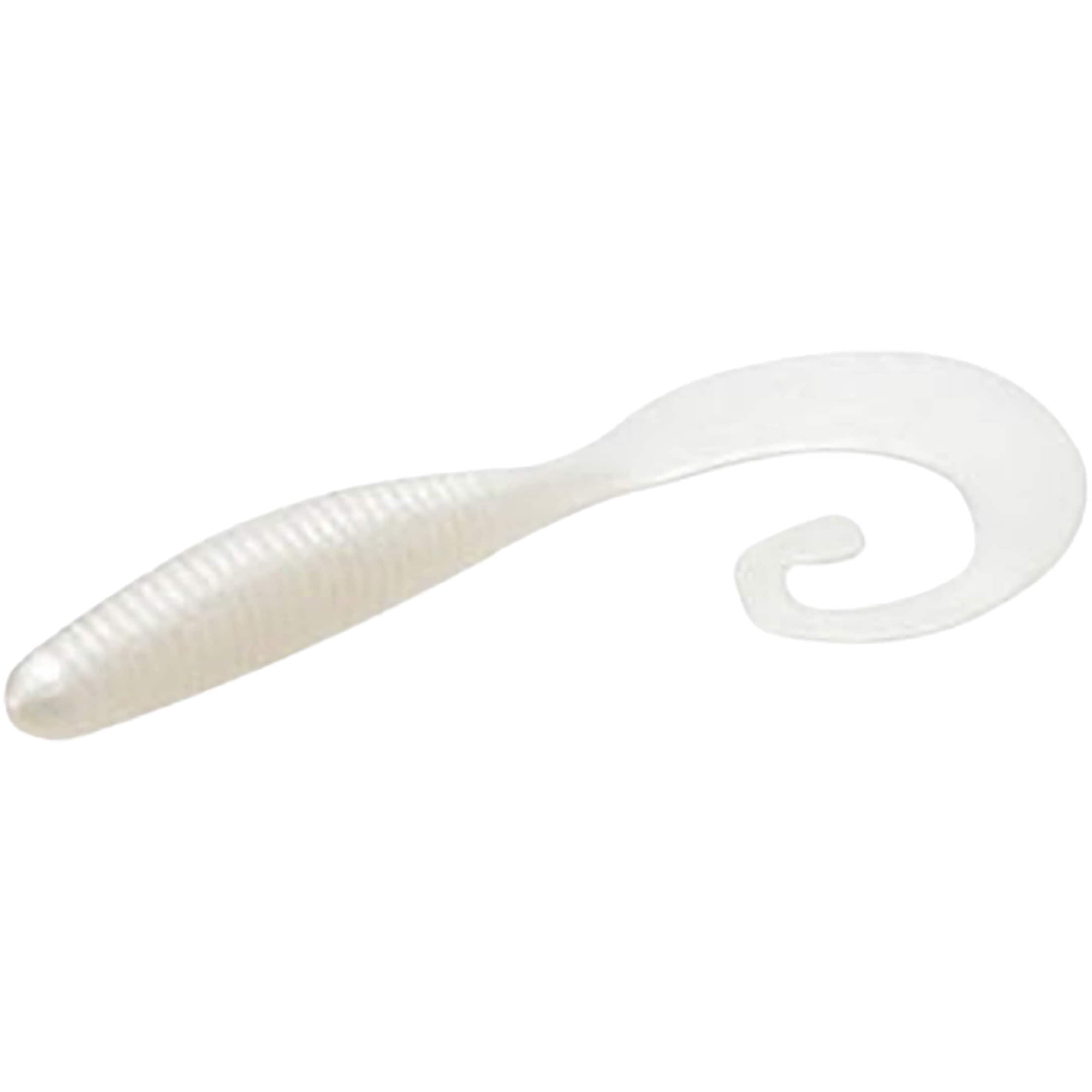 Zoom Tab Tail Grub 4 White Pearl 10pk