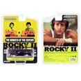 thumbnail image 3 of 1979 Pontiac Firebird Trans Am T/A Black with Hood Bird "Rocky II" (1979) Movie 1/64 Diecast Model Car by Greenlight, 3 of 3