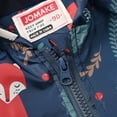 thumbnail image 5 of GYRATEDREAM Boys Hooded Dinosaur Jacket Windbreaker Casual Outerwear Kids Lightweight Zip Hooded Jacket, 5 of 9