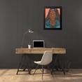 thumbnail image 4 of Green, Jacob 19x24 Black Modern Framed Museum Art Print Titled - Wodaabe Woman II, 4 of 5