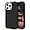 Black, variant on Sumao Designed for iPhone 13 Pro Case, Silicone Shockproof Slim Thin Phone Case (Yellow)