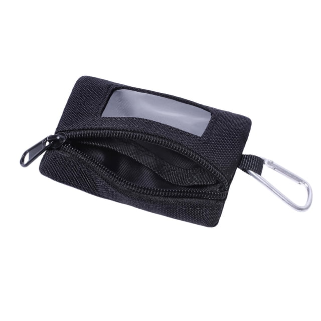 Monedero táctico de tela Oxford Zulema impermeable para Correr trotar Senderismo Negro Riñonera