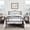 Black, variant on 14 Inch Twin Size Metal Platform Bed Frame with Headboard and Footboard, Heavy Duty Mattress Foundation with Steel Slats Support, No Box Spring Needed, White