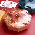 thumbnail image 3 of Compartments Food Storage Tray Dried Fruit  Plate Appetizer Serving Platter for Candy Pastry Dish Wedding Party Supplies, 3 of 8