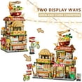 thumbnail image 7 of PISONIC Street View Noodle Shop Mini Building Blocks, MOC Creative Toys Model Set, Simulation Architecture Construction Toy, Gift Idea for Kids Adults (870 PCS), 7 of 7