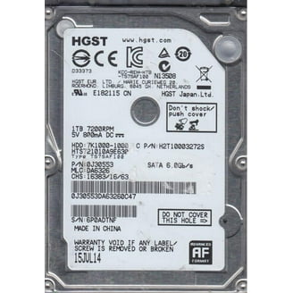 HTS541010A9E680, PN 0J26253, MLC DA5112, Hitachi 1TB SATA 2.5 Hard