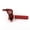 Red, variant on Ergonomic Motorcycle Handle Grip 22mm Aluminum Throttles Controls Quick Installation Compatibles With Most Bikes