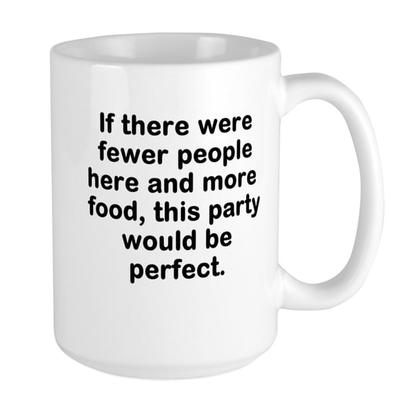 CafePress - Ron Swanson Quote Large Mug - 15 oz Ceramic Large Mug