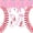 Pink M, variant on Meiyoeat Donut Initial L Letter Twin Sheet Sets for Girls Kids, Ice Cream Baseball Sport Bedding, Pink, 3-Piece