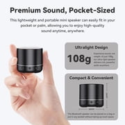 Mini Portable Bluetooth Speaker, Small Wireless Speaker, Deep Bass with Mic, RGB Modes, 5.4 Mini Bluetooth Speaker, IP68 Waterproof, 8H Playtime, for Desk Travel