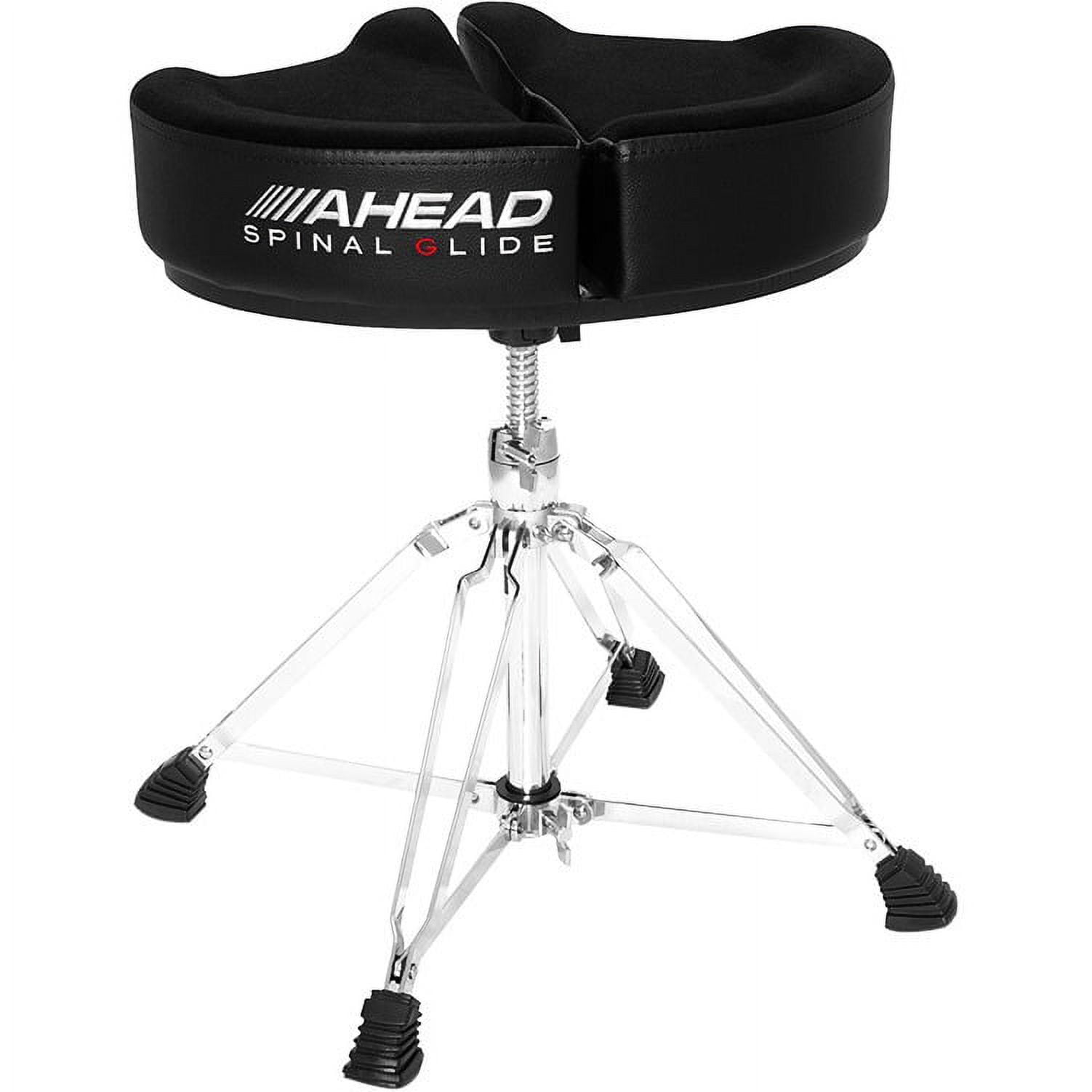 Ahead Spinal G Drum Throne - Black Cloth Top and Black Sides 18 in.